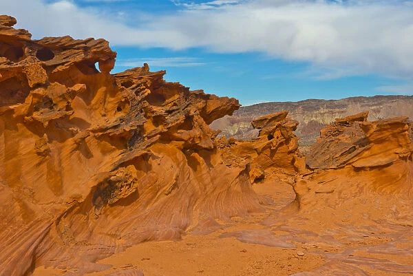 Little Finland rock formation in Gold Butte National Monument, Mesquite, Nevada, USA