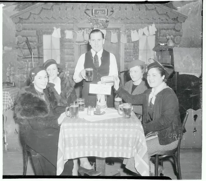 Framed Print : Little Germany Collects Hauptmann Defense Fund