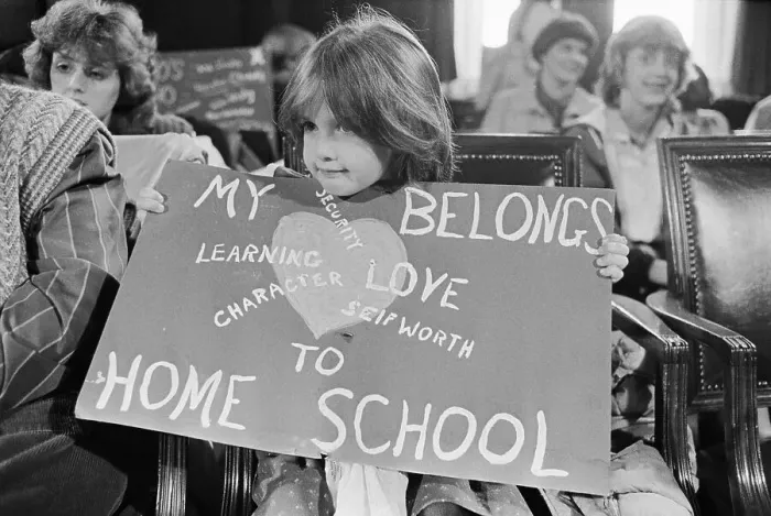 Framed Print : Little Girl Rallying for Education Framed Print : Little Girl Rallying for Education
