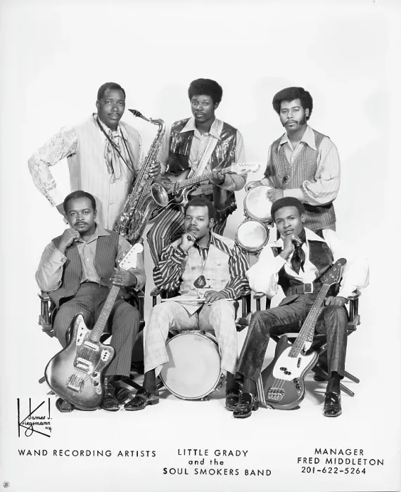 Framed Print : Little Grady And The Soul Smokers Band Portrait Framed Print : Little Grady And The Soul Smokers Band Portrait