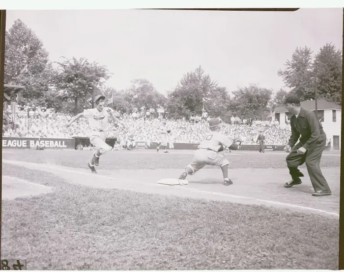 Framed Print : Little League Baseball Action