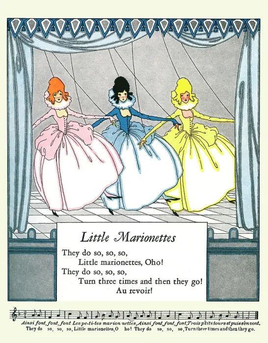 Framed Print : Little Marionettes
