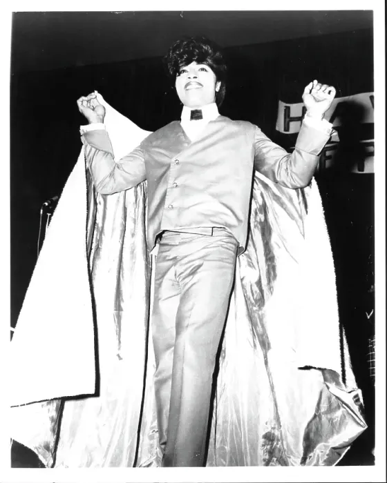 Framed Print : Little Richard With Cape Framed Print : Little Richard With Cape