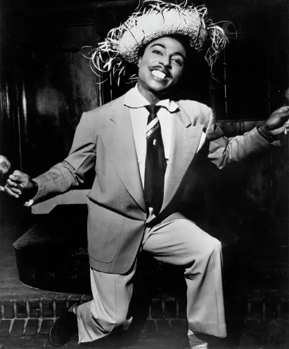 Framed Print : Little Richard Porrtait In Straw Hat For Peacock Records Framed Print : Little Richard Porrtait In Straw Hat For Peacock Records