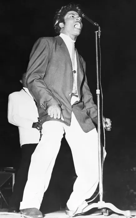 Framed Print : Little Richard On Stage Framed Print : Little Richard On Stage