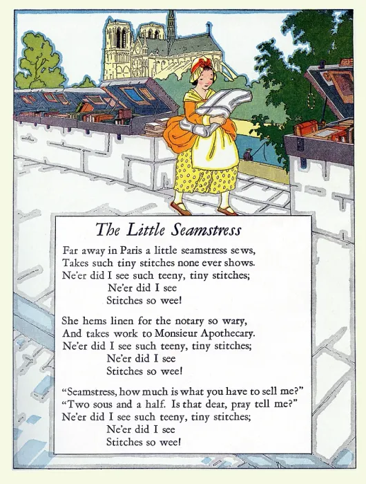 Framed Print : The Little Seamstress Framed Print : The Little Seamstress