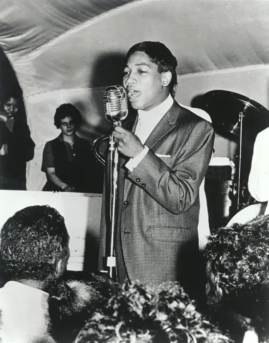 Framed Print : Little Willie John Performing Framed Print : Little Willie John Performing