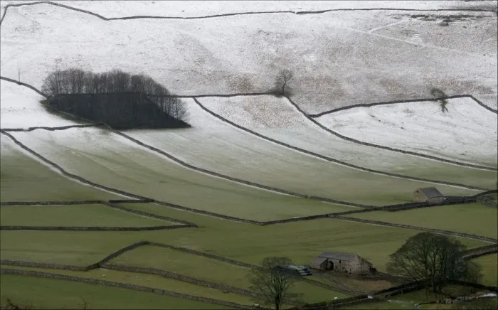 Framed Print : Littondale winter Framed Print : Littondale winter