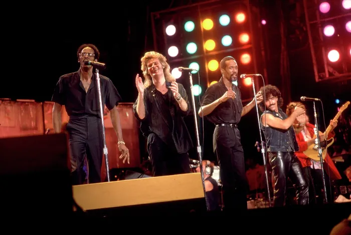 Framed Print : At Live Aid Framed Print : At Live Aid