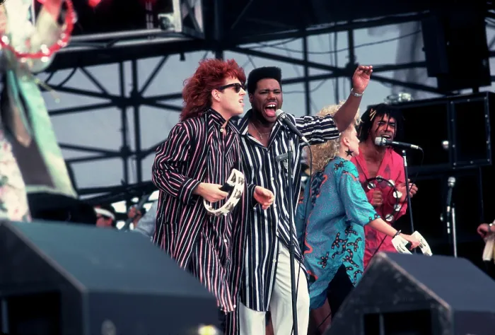 Framed Print : At Live Aid Framed Print : At Live Aid