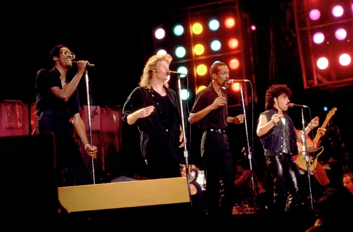 Framed Print : At Live Aid Framed Print : At Live Aid