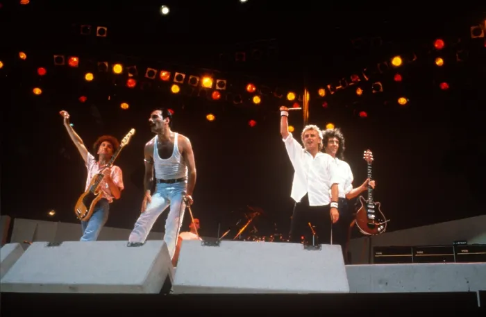 Framed Print : Live Aid At Wembley Stadium Framed Print : Live Aid At Wembley Stadium