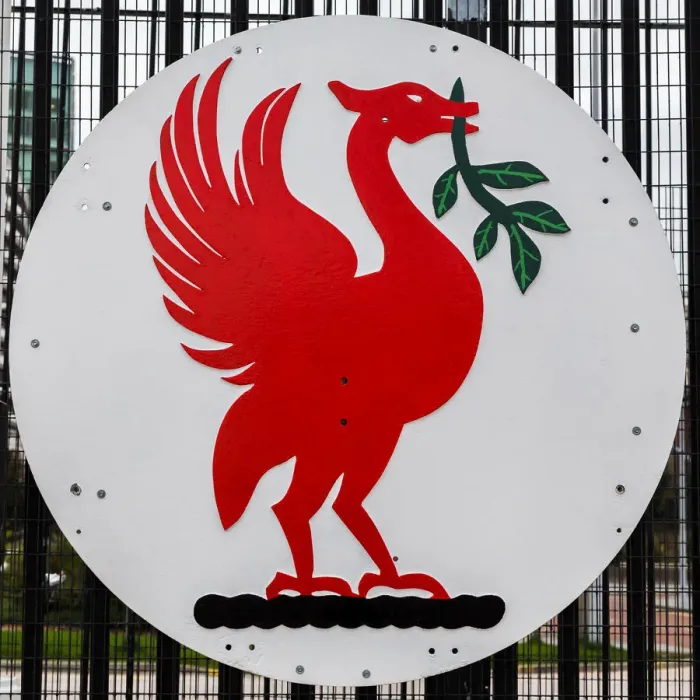 Framed Print : Liver bird from the funnel of HMS Liverpool Framed Print : Liver bird from the funnel of HMS Liverpool