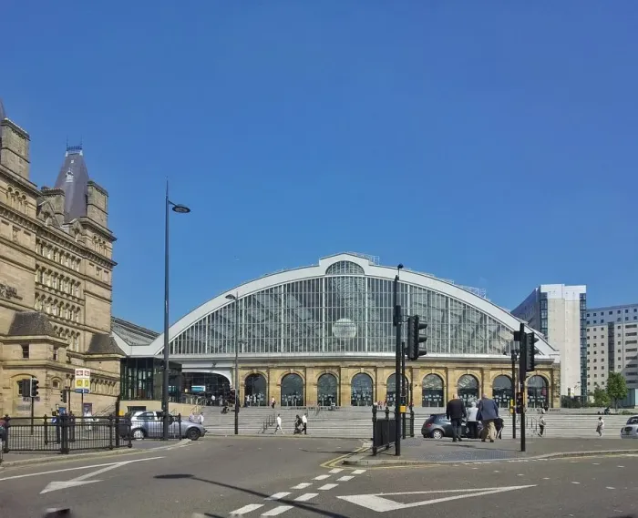 Framed Print : Liverpool, Lime train station Framed Print : Liverpool, Lime train station