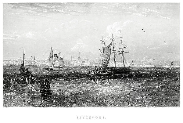 Liverpool from the Sea