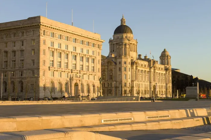 Framed Print : Liverpool waterfront buildings Framed Print : Liverpool waterfront buildings