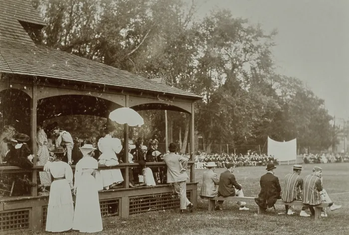 Framed Print : Livingston Cricket Club