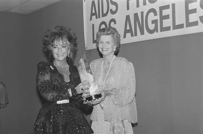Framed Print : Liz Taylor and Betty Ford Framed Print : Liz Taylor and Betty Ford