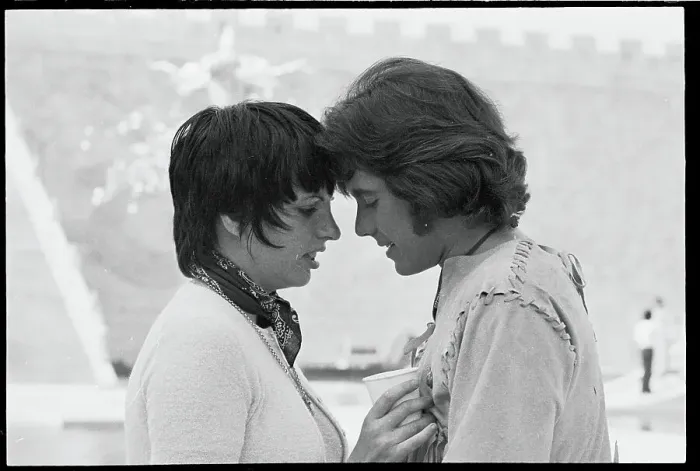 Framed Print : Liza Minnelli and Desi Arnaz Jr