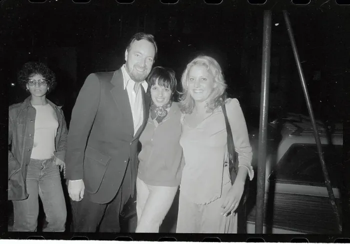 Framed Print : Liza Minnelli with Jack Haley Jr. and Lorna Luft Framed Print : Liza Minnelli with Jack Haley Jr. and Lorna Luft