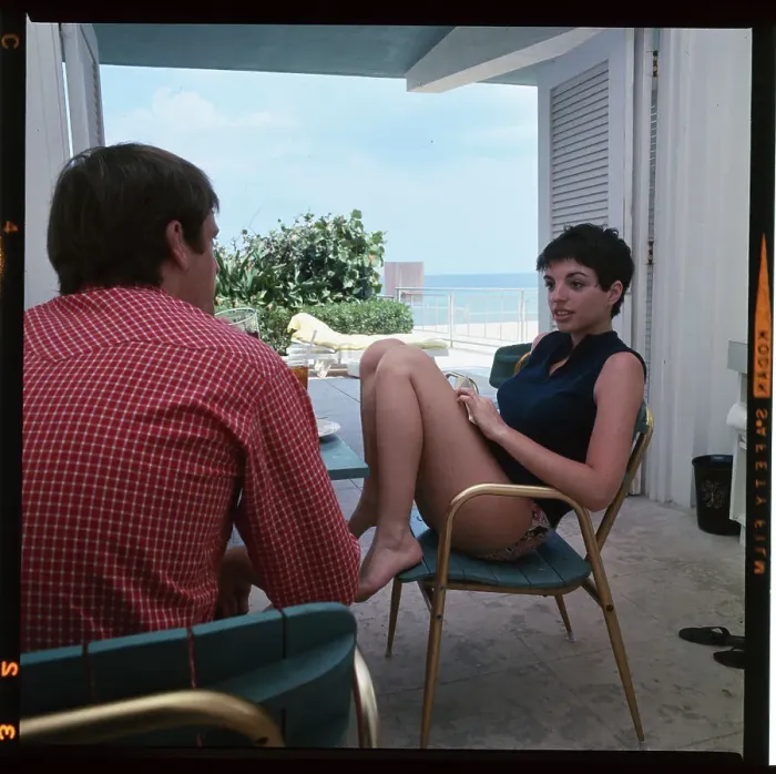 Framed Print : Liza Minnelli and Peter Allen Sitting at Dinette Table Framed Print : Liza Minnelli and Peter Allen Sitting at Dinette Table