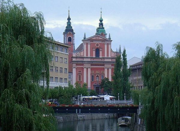 Ljubljana city center, Slovenia