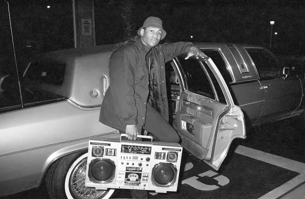 LL Cool J with Boombox Print, 1986. Art Prints, Posters & Puzzles
