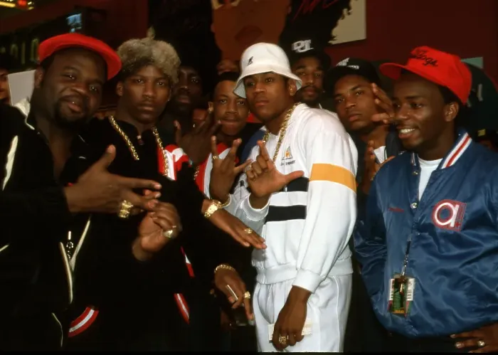 Framed Print : LL Cool J with LA Posse
