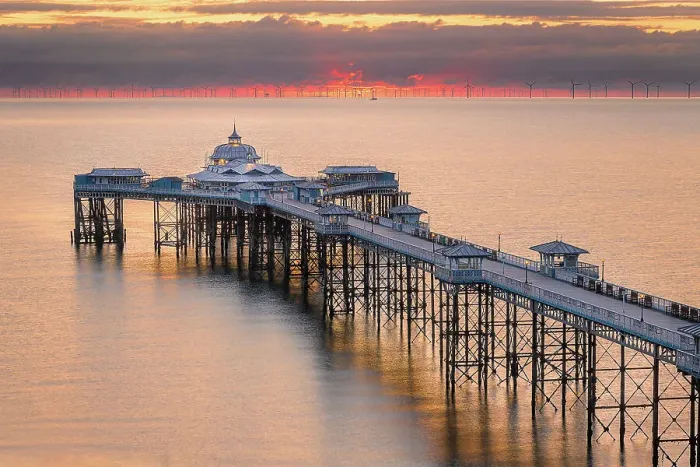 Framed Print : Llandudno Pier study Framed Print : Llandudno Pier study