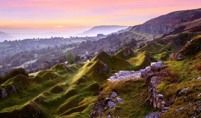 Framed Print : Llangattock Escarpment Framed Print : Llangattock Escarpment