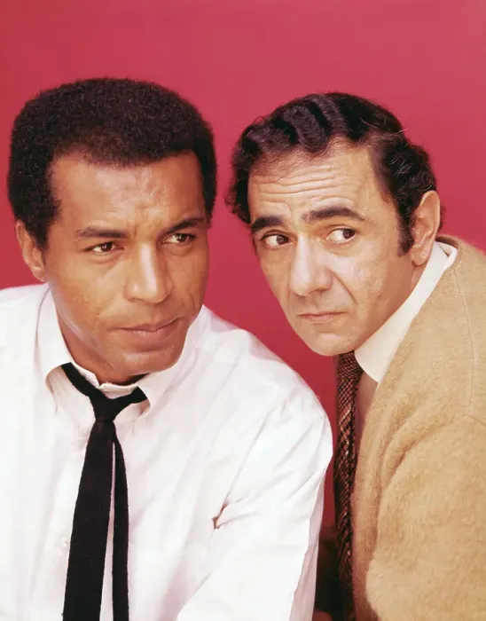 Framed Print : Lloyd Hayes and Michael Constantine