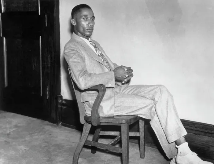 Framed Print : Lloyd L. Gaines During Suit Against University of Missouri Framed Print : Lloyd L. Gaines During Suit Against University of Missouri