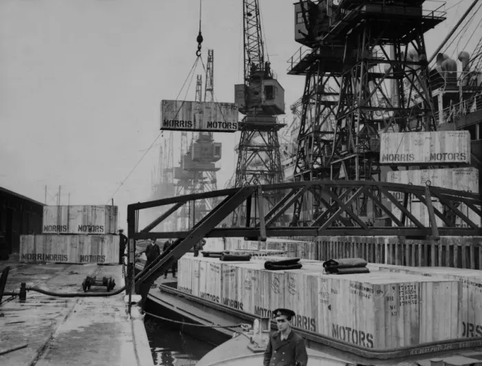 Framed Print : Loading Cars Framed Print : Loading Cars