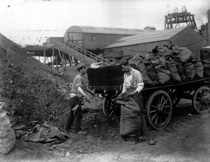 Framed Print : Loading Coal Framed Print : Loading Coal