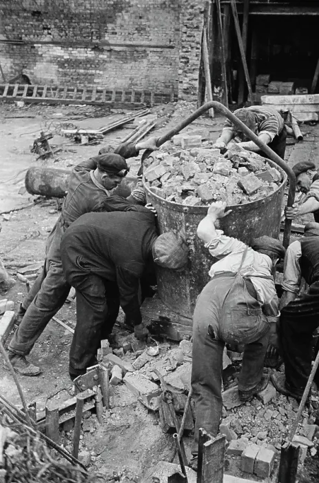 Framed Print : Loading Rubble Framed Print : Loading Rubble