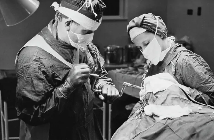 Framed Print : Lobotomy Procedure Framed Print : Lobotomy Procedure