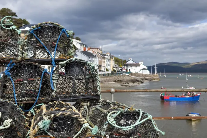 Framed Print : Lobster and shrimping pots taken at Aberdovey Framed Print : Lobster and shrimping pots taken at Aberdovey