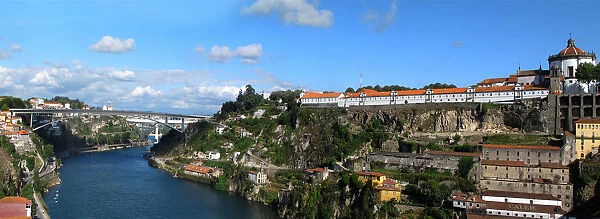 Porto. Located along the Douro river estuary in northern Portugal