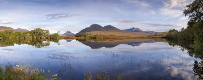Framed Print : Loch Cul Dromannan