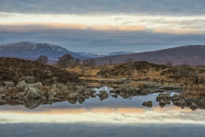 Framed Print : Loch na h-Achlaise #8 in Color Framed Print : Loch na h-Achlaise #8 in Color