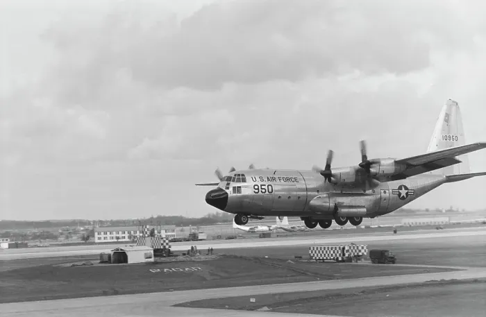 Framed Print : Lockheed C-130B Hercules Framed Print : Lockheed C-130B Hercules