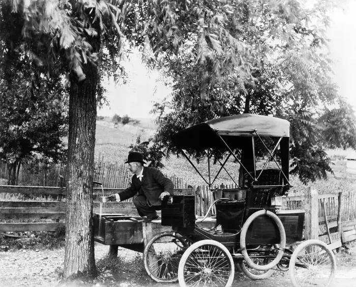 Framed Print : Locomobile Steam Car 1905 Framed Print : Locomobile Steam Car 1905