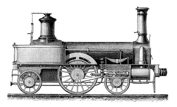 Locomotive from George Stephenson 1830