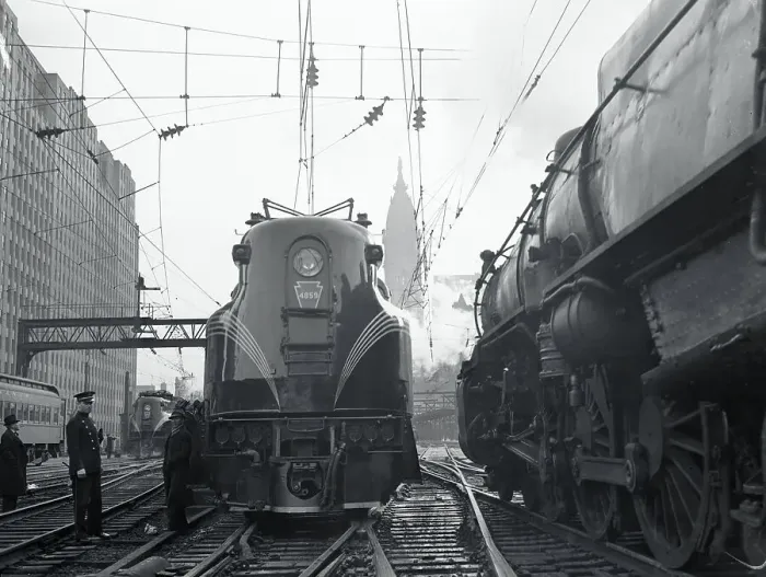 Framed Print : Locomotive Pulling Into Station Framed Print : Locomotive Pulling Into Station