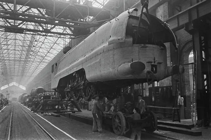Framed Print : Locomotive Works Framed Print : Locomotive Works