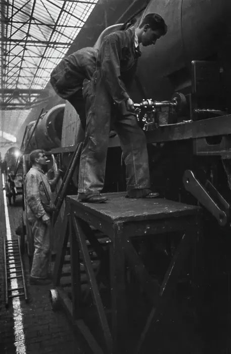 Framed Print : Locomotive Works Framed Print : Locomotive Works