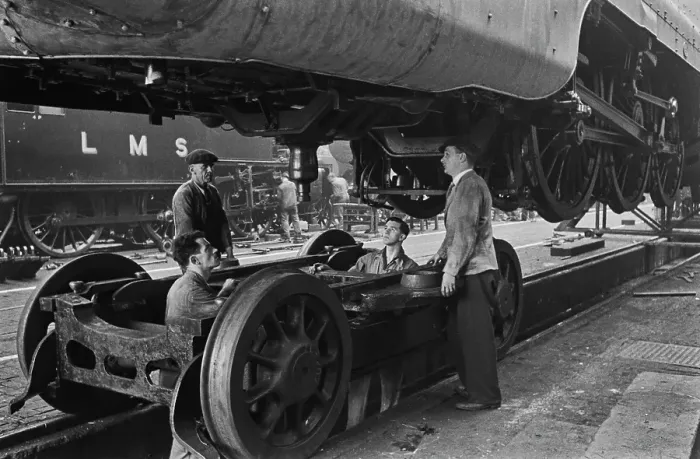 Framed Print : Locomotive Works Framed Print : Locomotive Works