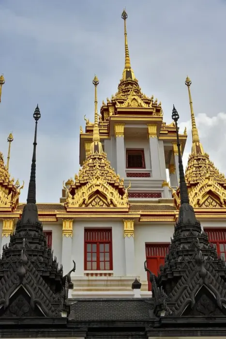 Framed Print : Loha Prasat temple at Bangkok Thailand Framed Print : Loha Prasat temple at Bangkok Thailand