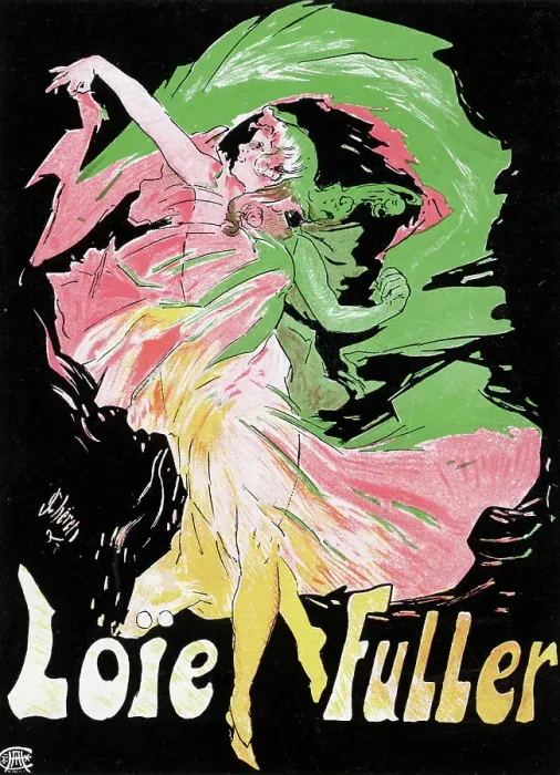 Framed Print : Loie Fuller Poster