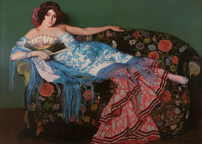 Framed Print : Lolita, 1913. Found in the Collection of Museo Ignacio Zuloaga, Segovia